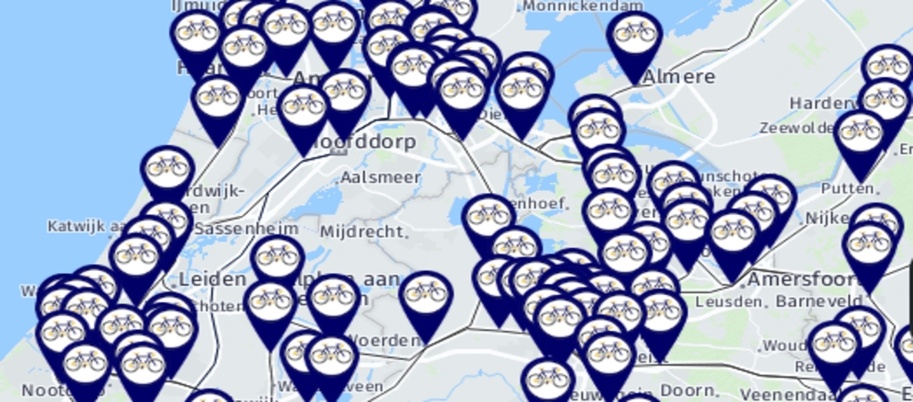 Ov-fiets stations